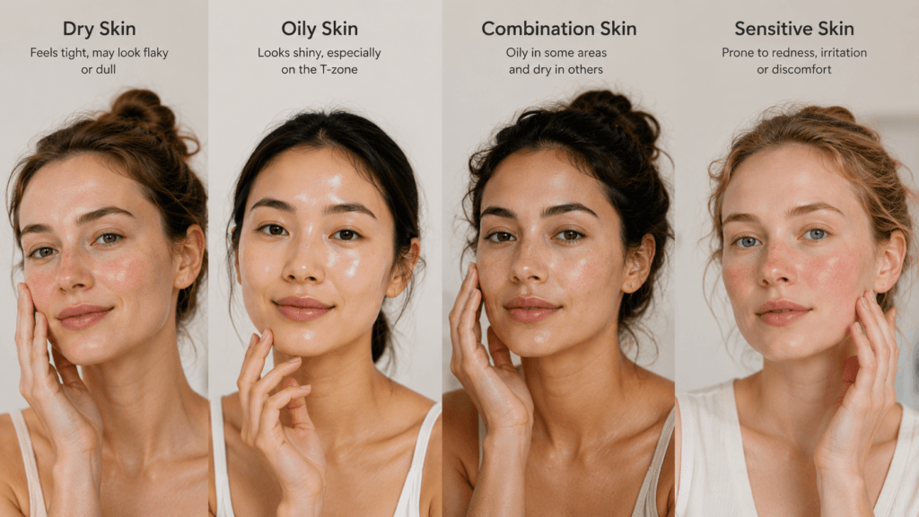 Double cleansing for different skin types