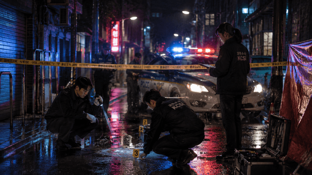 Korean crime thriller drama