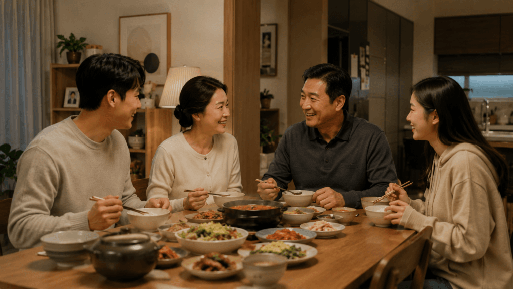 Korean family culture in dramas