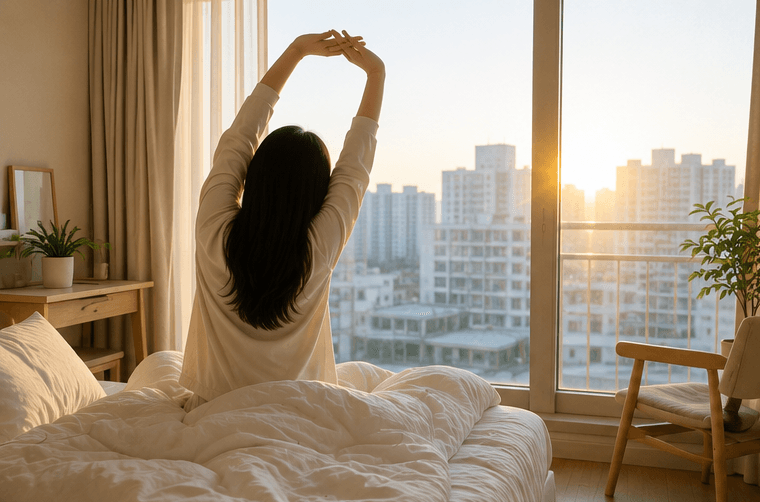 Korean morning routine lifestyle