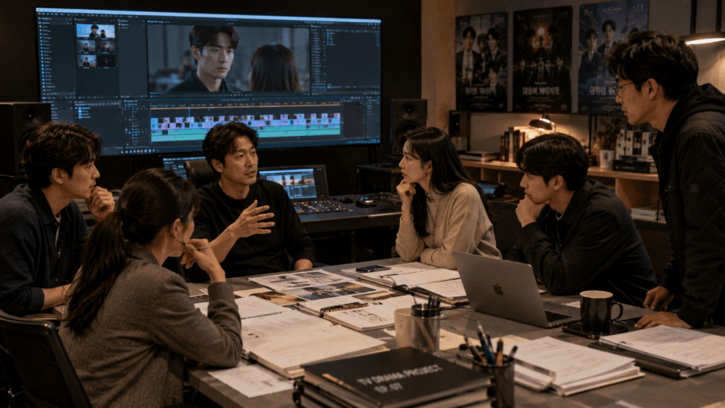 Korean drama production team
