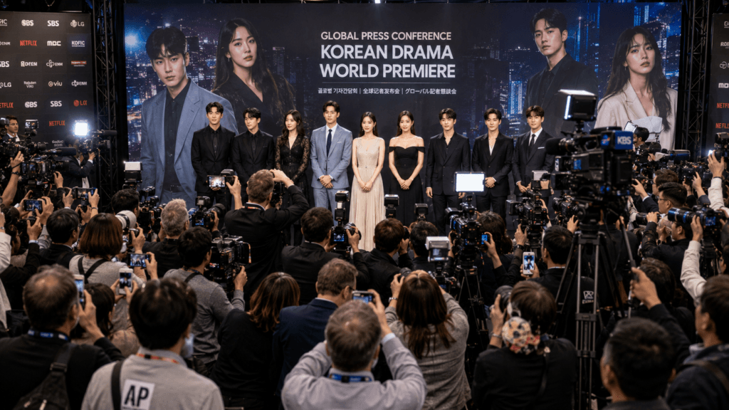 Global media covering Korean dramas