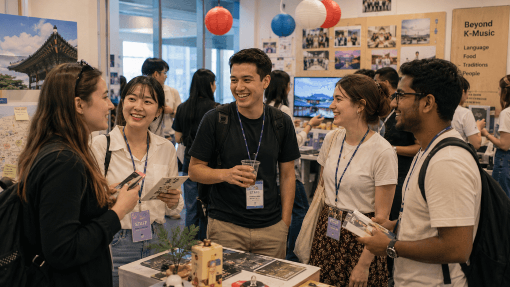 International cultural community inspired by Korean fandom