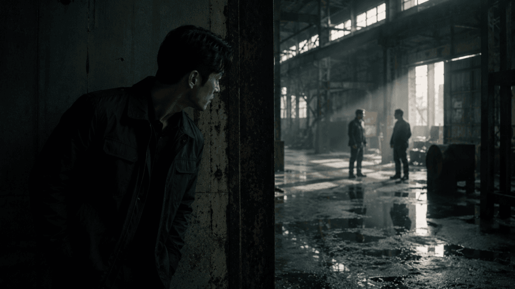 Undercover mission in a Korean action drama