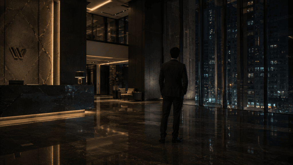 Corporate revenge in a Korean drama